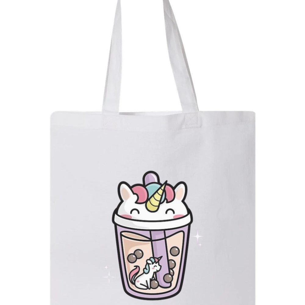 Boba Tea Cute Unicorn Kawaii Design